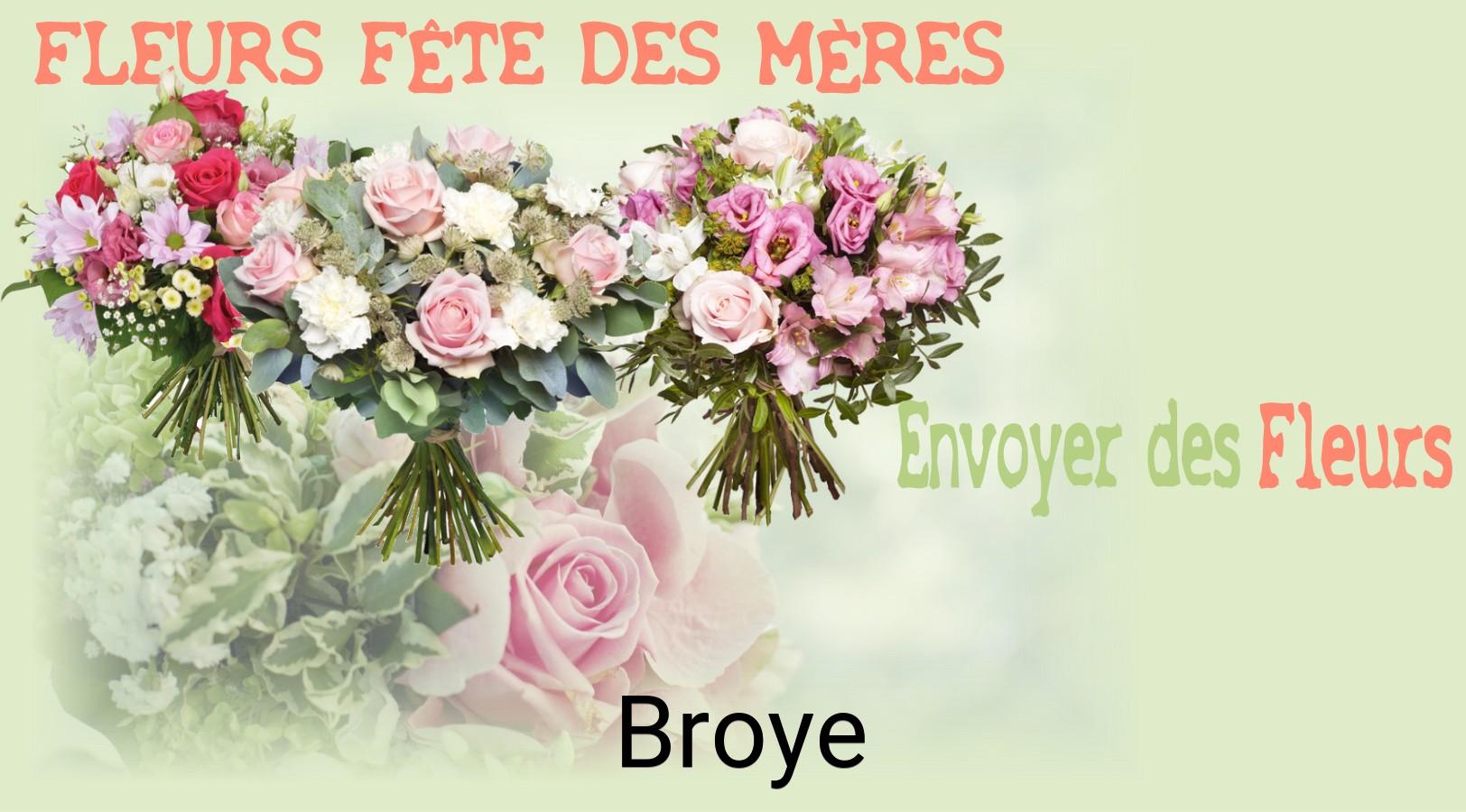 Bouquet de Fête des Mères livré à Broye